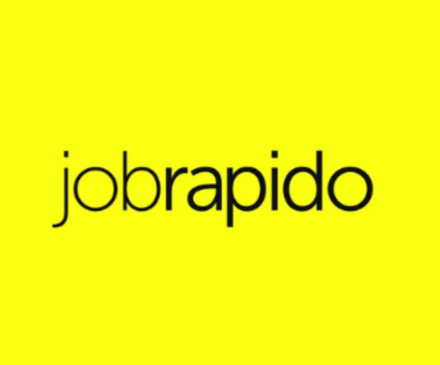 Logo der Firma Jobrapido aus Mailand - eine der größten Job-Suchmaschinen Europas und Jobaktuell-Partner der ersten Stunde.